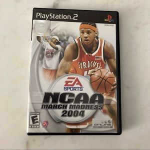 🛍🏙3️⃣ for $1️⃣5️⃣ PS2 NCAA March Madness 2004 game